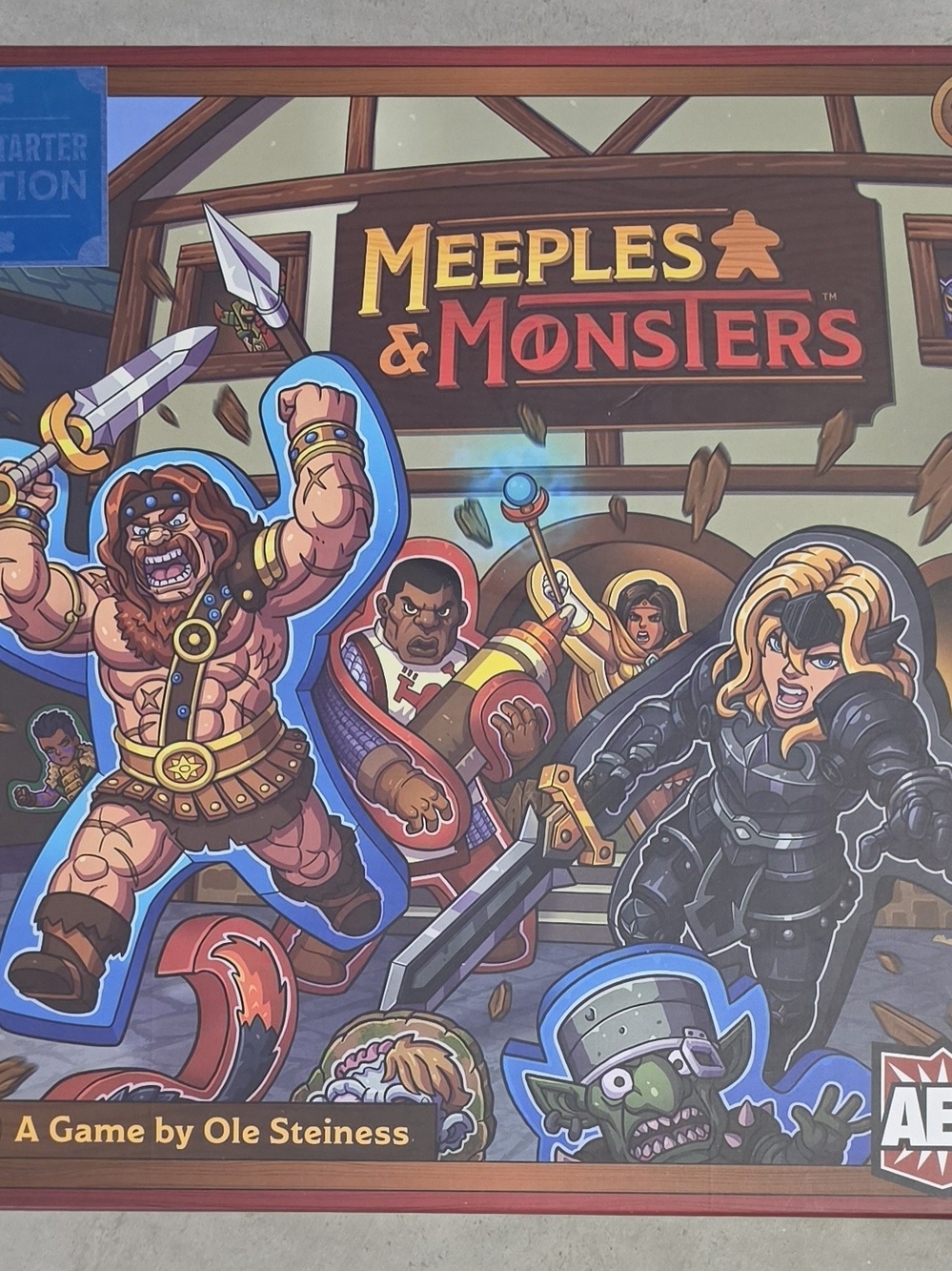 Meeples & Monsters Board Game - Kickstarter Edition
